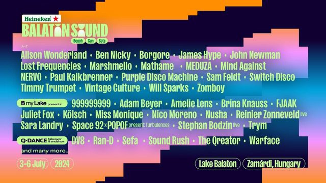 Beach Festival Heineken Balaton Sound Announces Amelie Lens, Maceo Plex, Adam Beyer, Stephan Bodzin Live, Vintage Culture And Many More 2 X2Yd46Iq