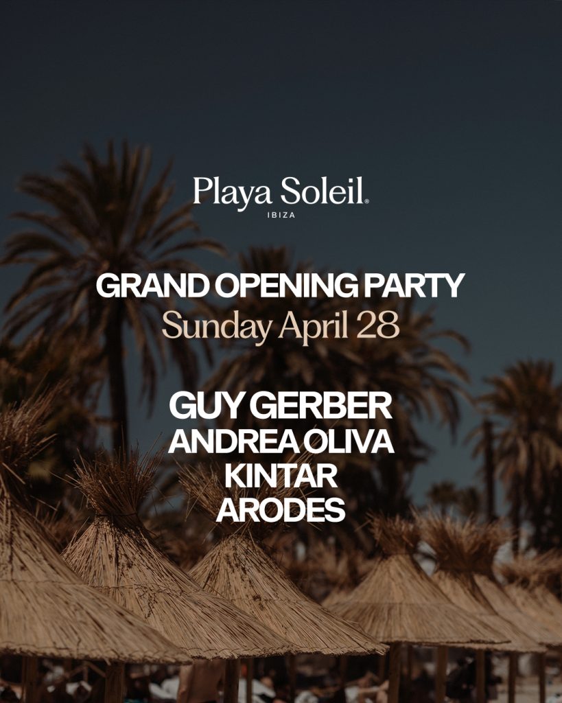 Playa Soleil Announces Grand Opening Party And Music Residencies For Summer 2024 2 Playasoleil1 1