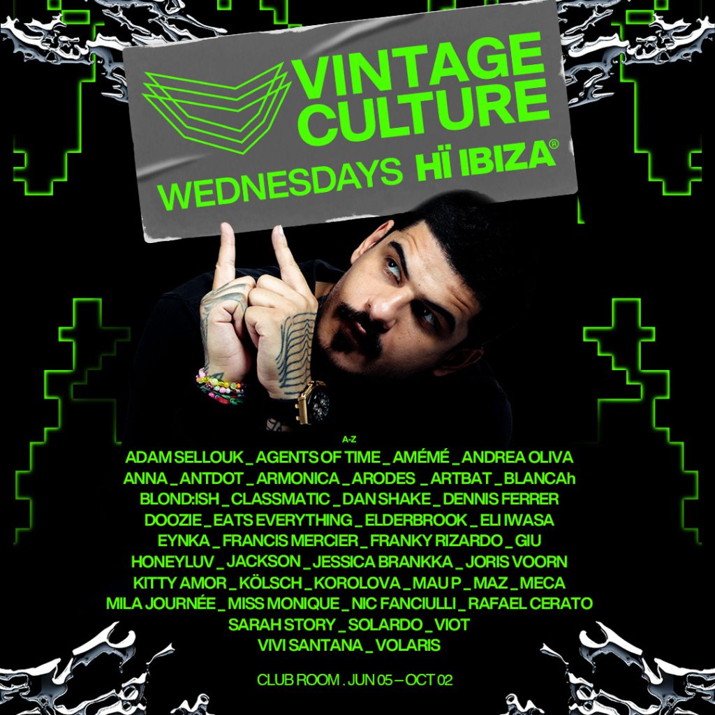 Hï Ibiza Announces Future Facing Lineups For Fisher And Vintage Culture’s 2024 Residency 2 Vintageculture