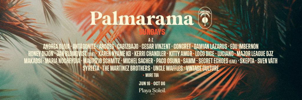 Palmarama 2024: A Summer Of Unforgettable Beats At Ibiza'S Playa Soleil 1 2024 Pm Az X Cover 1500X500Px