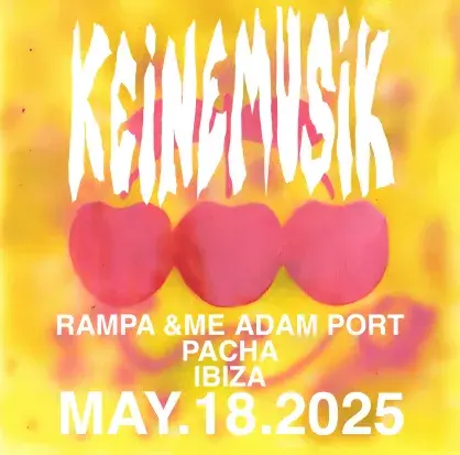 Keinemusik Brings The Red Cherry Cloud Back To Pacha Ibiza To Kick Off Their Island Season 1 Keinemusik Web Format.jpg