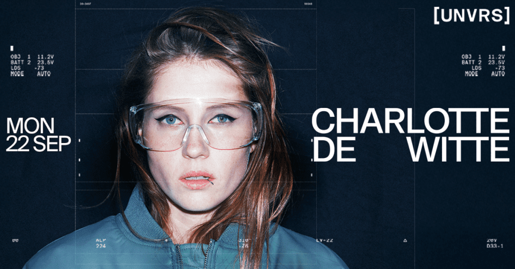 2025 Unvrs Charlotte De Witte Announcement Facebook