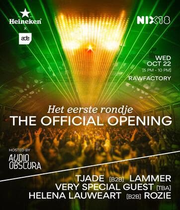 Heineken And Ade Present: The First Round - Free Opening Party For Thousands Of Edm Enthusiasts, Hosted By Audio Obscura 1 Img 8703